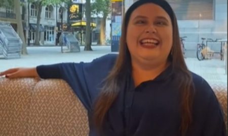 Restaurant Surprised Blind Woman With A Happy Birthday Message Written In Braille