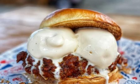 Fried Chicken Ice Cream Sandwich